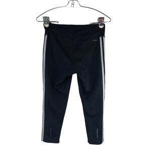 Adidas Women’s Athletic Drawstring Running Pant Reflectors Key Pocket Climalite
